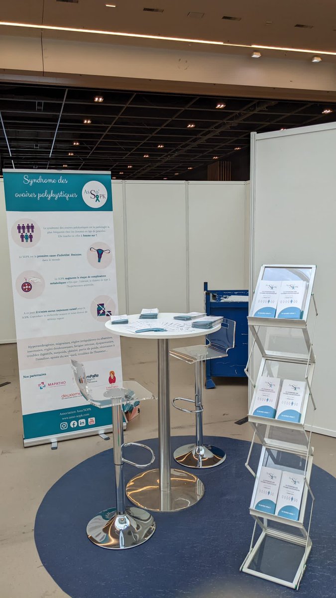 Asso’SOPK sera présente au <a href="/congrespsf/">Paris Santé Femmes</a> à partir de demain jusque vendredi! Un bon moyen d’échanger avec des professionnels de santé et de sensibiliser!
#sopk #congrespsf #association #syndromedesovairespolykystiques