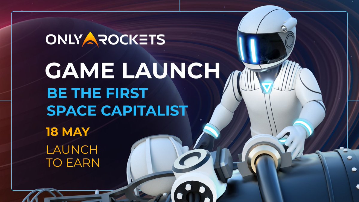 OnlyRocketsio's tweet image. Countdown for launch. Save the date!

🗓️Game Launch 18/05 4 PM UTC 

🗓️Modifiers packs drop 18/05 6 PM UTC

More details discord.gg/abYFgt98QP

#NFTgaming #P2EGame #NFTdrop #WAX #WAXNFT $WAX  #NFT #NFTCollector #NFTCommunity