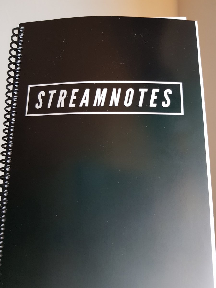 RealDocTrouble's tweet photo. Well look what finally arrived. My #streamnotes made by @chase_beyond and @StreamNotesGG #flexthatstreamnotes https://t.co/gnFdCy17tX