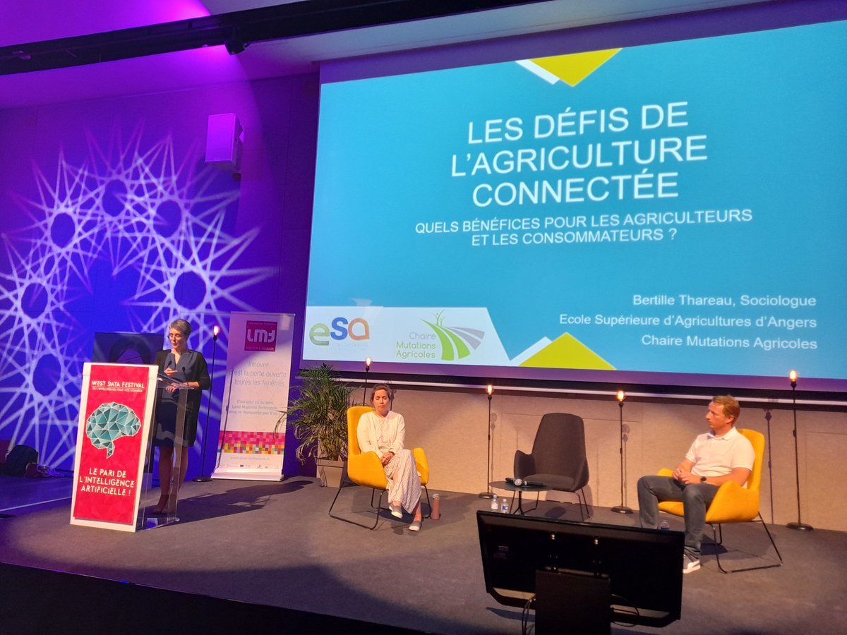 L'agriculture connectée, une conférence pour le grand public organisée dans le cadre du #westdatafestival en partenariat avec Le Zoom