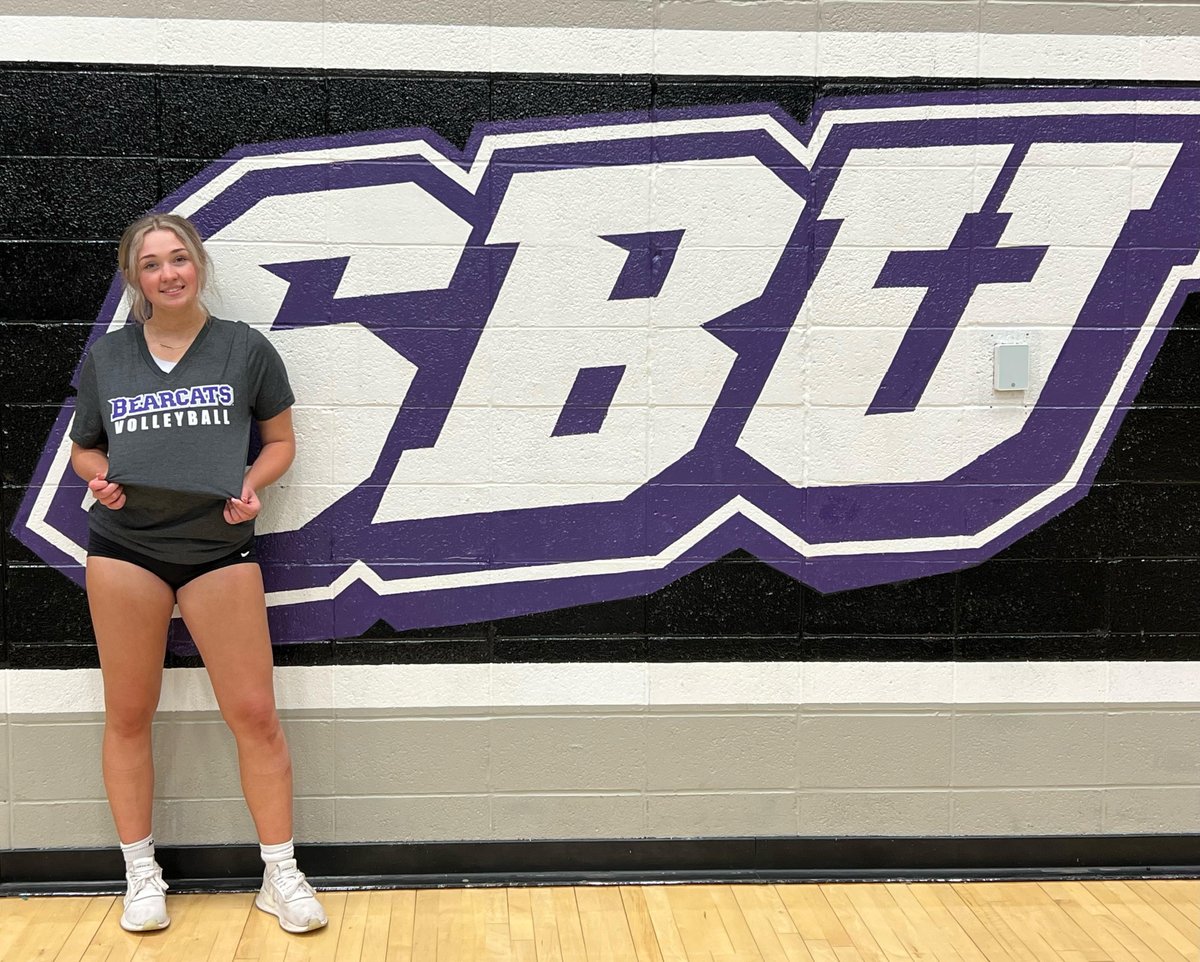 tximg's tweet image. 🚨 COMMITMENT ANNOUNCEMENT 🚨
Congrats to Bailey Lasater from #18ASICSBlack on committing to Southwest Baptist University!! 💜
#GoBearcats
#ImageSTRONG
#TexasImageVolleyball
#imagerecruiting
