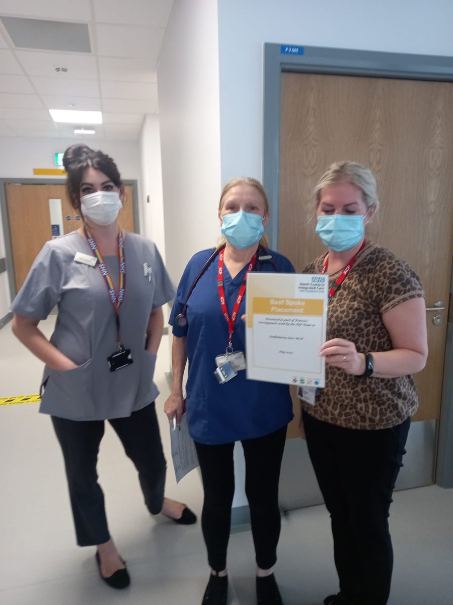 Helen_Gannon's tweet photo. Great Day visiting West Cumberland Hospital @NCICNHS placement areas to show recognition for all the amazing support they show our students.. #westies #teamwch @gemmalumsdon31 @TallyOk https://t.co/qNS3sEmvcQ