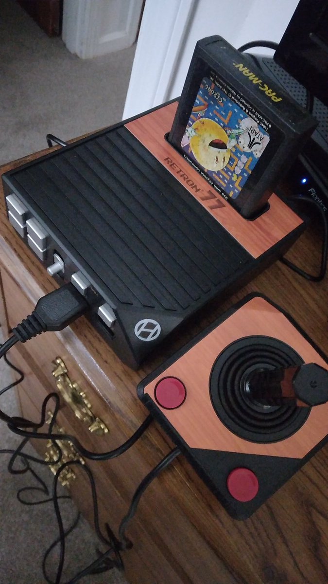 Wanderer_Maps's tweet photo. #Retron77 #PacMan #Atarti https://t.co/3yCoC6Jxv7