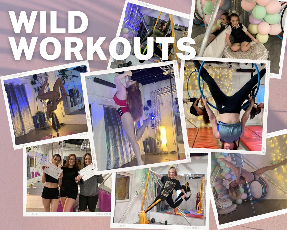 Wild Workouts Alternative Fitness Studio 

Choose from a wide range of Fitness Classes to suit every ability and every goal. 

Whether you want to lose weight, tone up, improve strength, or just have fun with others, there's something for everyone.

wildworkouts.co.uk