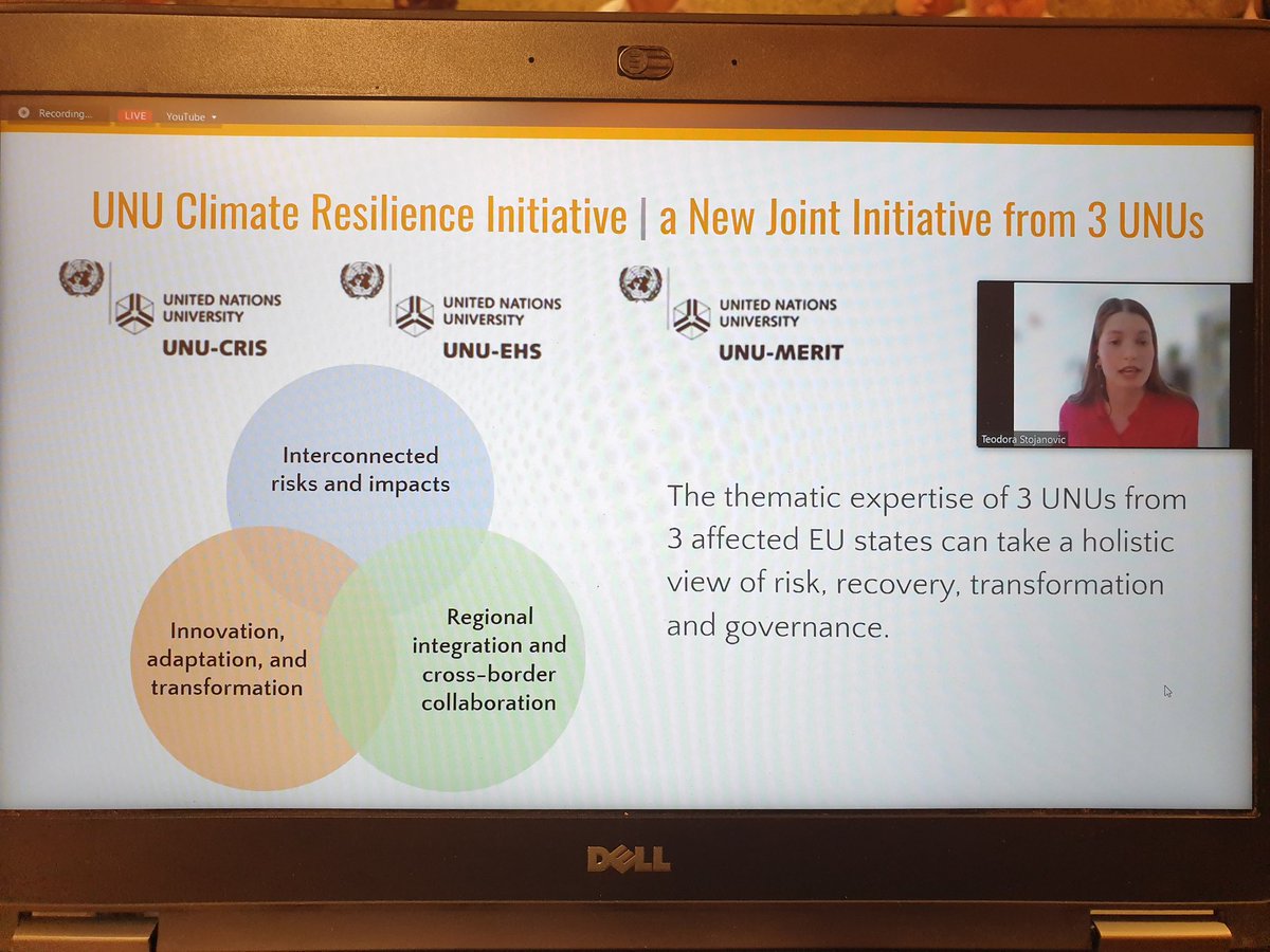 JoergSzarzynski's tweet photo. #USSG part3: the next generation and #floods. Again great contributions and discussions during todays #HNPW2022 session. Including the #UNU #ClimateResilienceInitiative and project from #TilburgUniversity. #UNUEHS https://t.co/zFrMCmm6aD