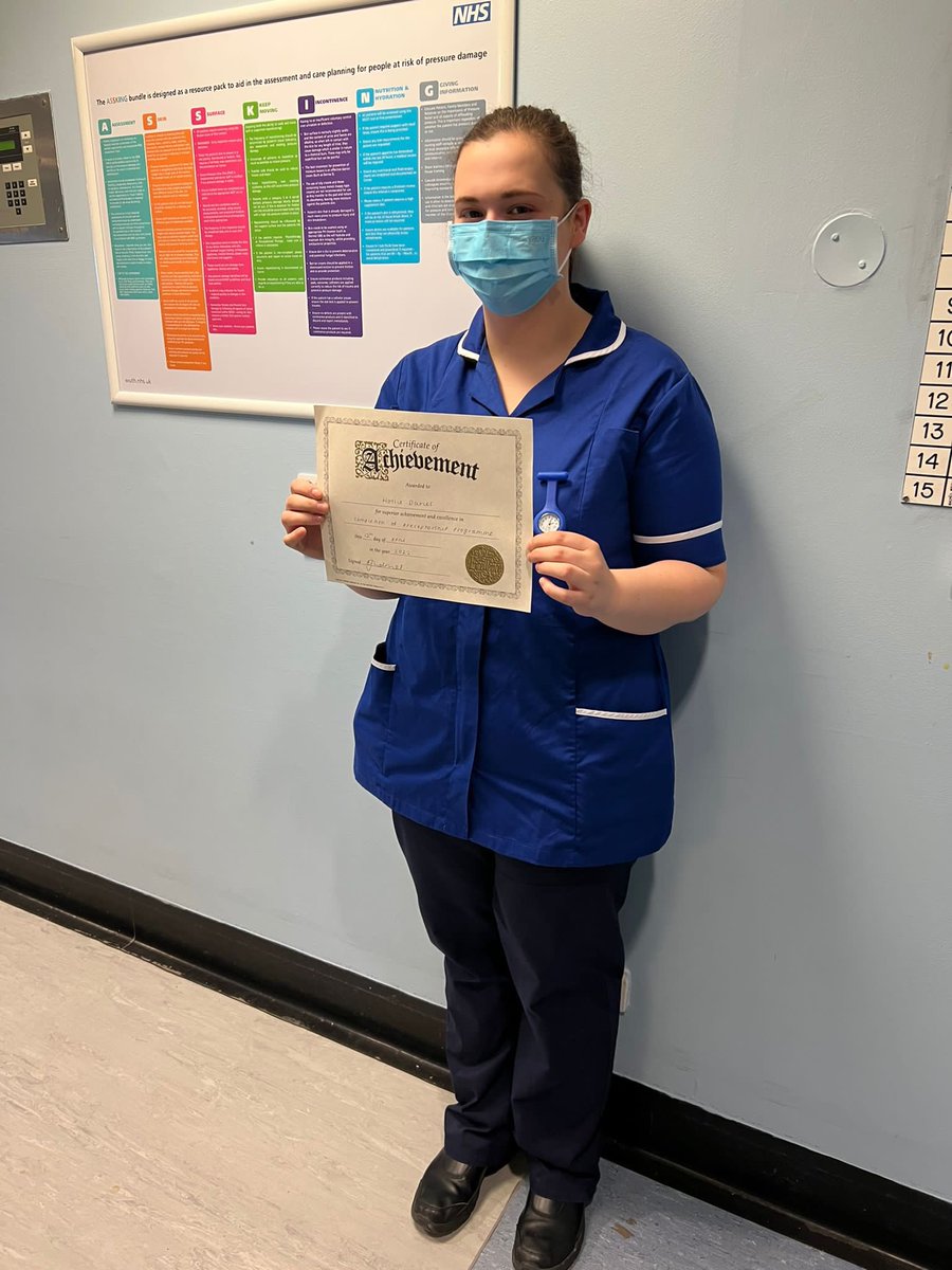 Well done to our fabulous Hollie 👏🏻 not only was she selected for employee of the month due to demonstrating great leadership on shift but she also passed her preceptorship 🎉 A true future leader ! OPAU are so lucky to have you Hollie.