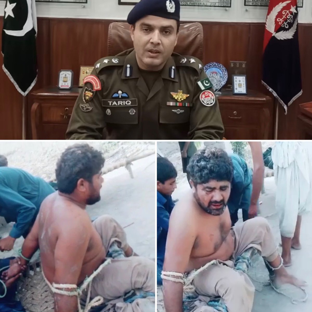 drusmanbaloch's tweet photo. مظفر گڑھ سنانواں پولیس۔غریب موچی کے گھر زمیندار غنڈے گھس گئے خواتین کے کپڑے پھاڑ دیئے۔2گھنٹوں تک تشدد کرتے رہے رسیوں سے باندھا۔ان کی ویڈیو بنا کر سوشل میڈیا پہ ڈالی۔مقامی پولیس نے الٹا ان  کو حوالات بند کر دیا۔اب تک تھانے کے چکر لگا رہے ہیں پولیس دھمکیاں بھی انہی کو دے رہی ہے https://t.co/N7UpAZtJLd