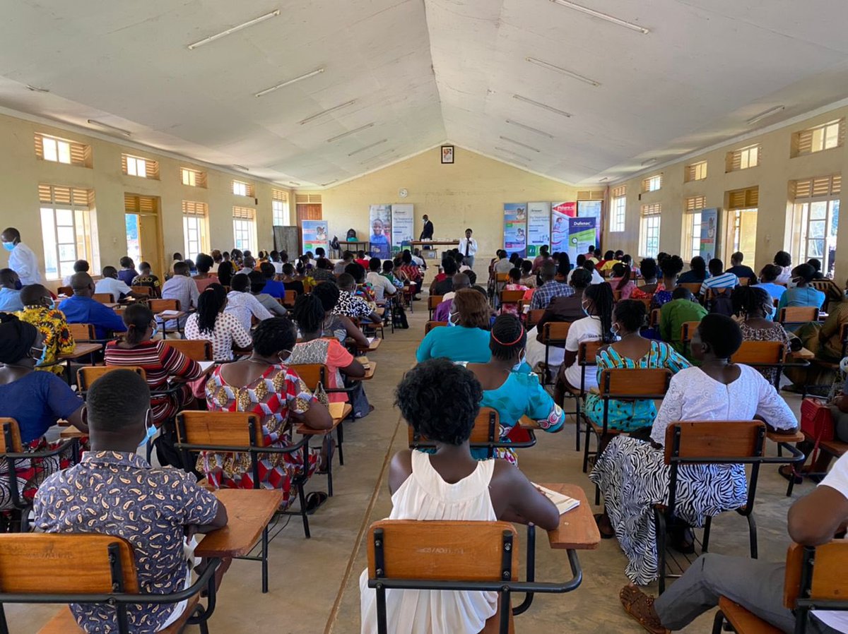 MalariaFreeUG30's tweet photo. Over 200 health workers from both private and public facilities in #Soroti were trained Today in Malaria Case Management and Implementation of Rolling out PMC in Severe Malaria. This was with partnership @Fosun_Intl @opigojimmy encouraged health workers to be passionate. https://t.co/dOw7orgVVQ