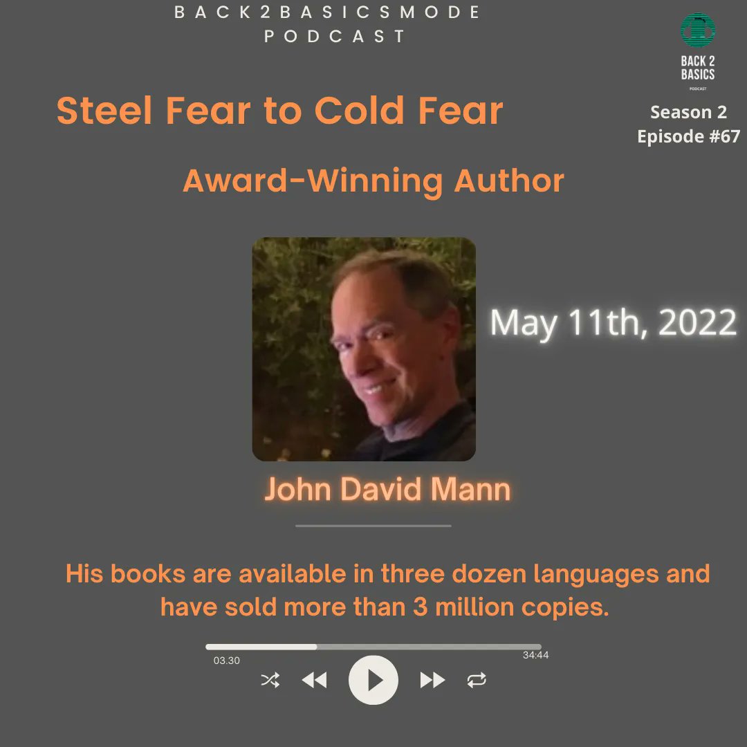 back2basicsmode's tweet photo. We interviewed this guest of ours in Season 1 and we talked about Steel Fear today in Season 2 we are talking about this sequel, Cold Fear
@JohnDavidMann
#back2basicsmode #steelfear #coldfear #johndavidmann https://t.co/IIxZhwFiAp
