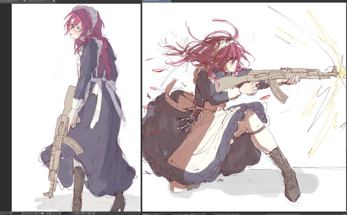 mooncel000's tweet photo. ⚠️ 女体化/femstars

maid f! ibb sketches https://t.co/nWmtL9jBUx