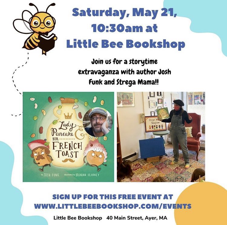 Strega_Mama's tweet photo. Fun at @bee_bookshop !
🥞🇫🇷🍞🧇
https://t.co/fokgel0OEW
❤️📚🐝❤️
#joshfunkbooks #joshfunk #ladypancakeandsirfrenchtoast https://t.co/sviEwnoaKr