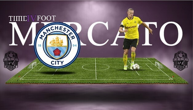 time4foot's tweet photo. @ManCity a trouvé un accord de principe avec le @bvb09 pour le transfert de l'attaquant @erling.haaland au Club le 1er juillet 2022.

 💡 Man City était son club de rêve 

💭 Savais-tu que Alf-Inge Rasdal Håland qui était un défenseur Citizen est son p… https://t.co/tBEBFWitgL https://t.co/Wov9KQNlNm