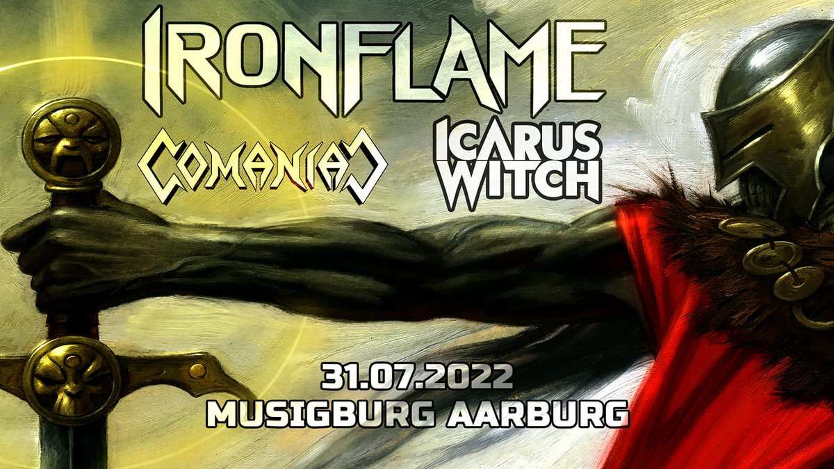 🇨🇭 The Witch is playing Switzerland for the first time at <a href="/Musigburg/">Musigburg Aarburg</a> in July with our IRONFLAME brothers + Comaniac. 🔥 

#TradMetal #HeavyMetal #ClassicMetal #NWOTHM
