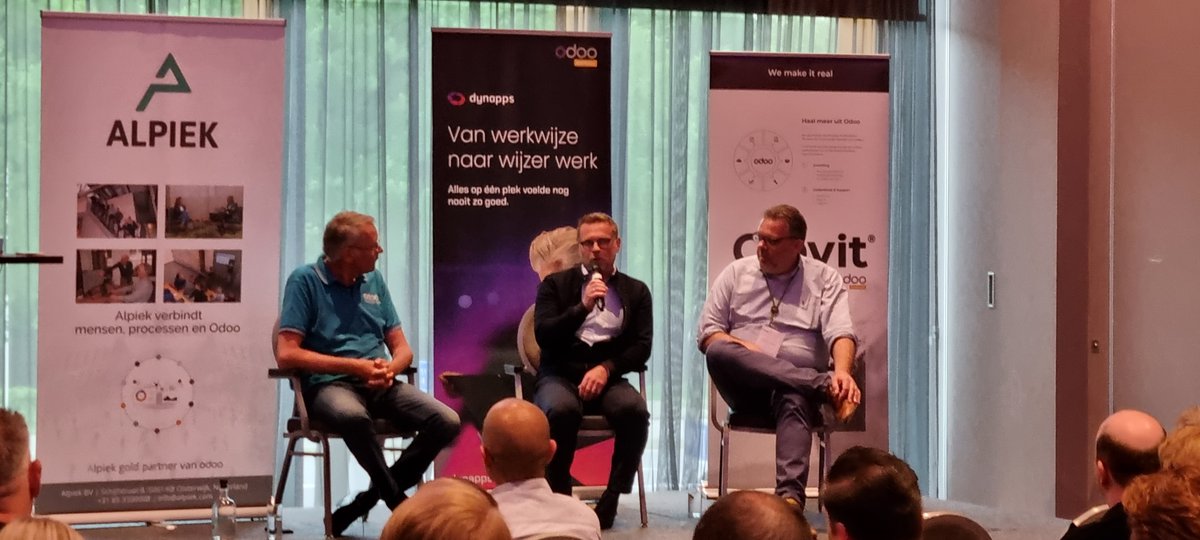 AppsDyn's tweet photo. Dynapps is aanwezig op de Odoo roadshow in Eindhoven. Als sponsor zitten we ook mee in het partnerpanel.
#dynapps #OdooGoldPartner #OdooRoadshow #VanWerkwijzeNaarWijzerWerk https://t.co/gju2ng44Ur