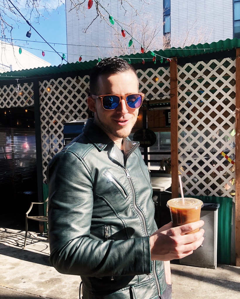 CANVASBand_'s tweet photo. Can you tell iced coffee season is DG's favorite? 

#icedcoffee #springinnyc #musicproducer https://t.co/FYgoO8Wtn1