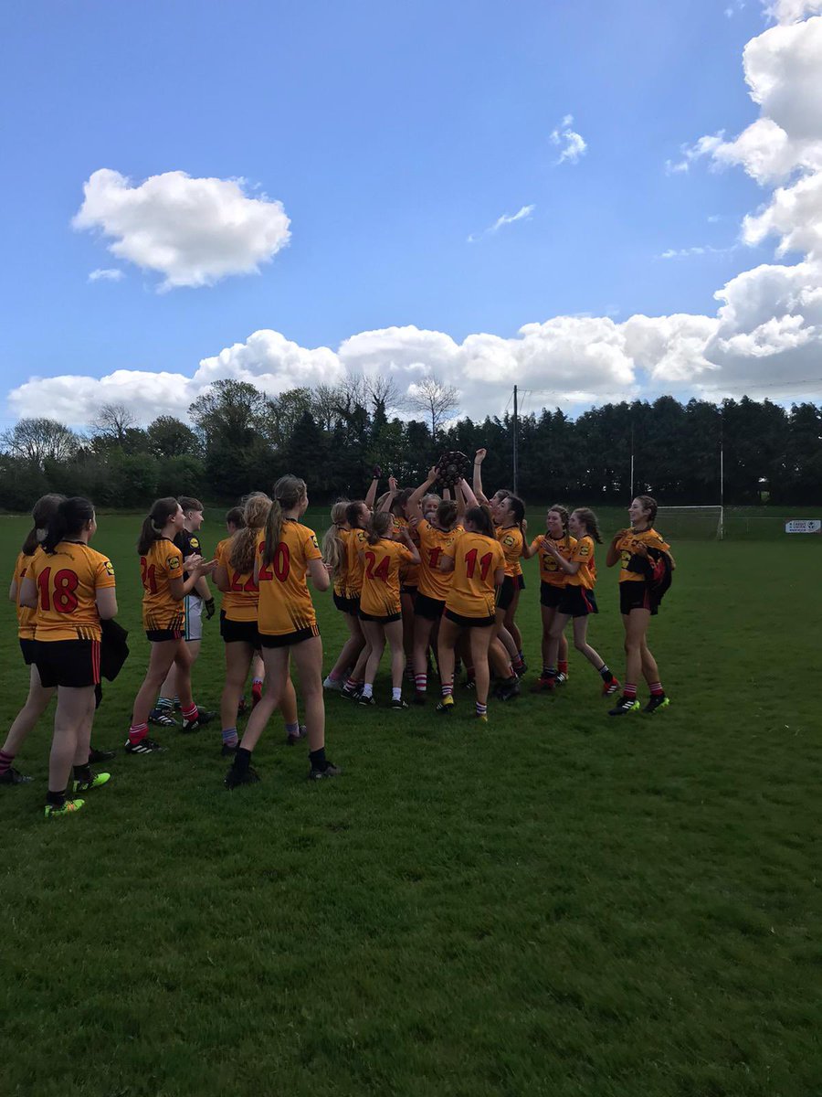 Munster champions 2022!! 🟡🔴⚫️ 
Massive congratulations to our senior girls football team who defeated St. Ailbe’s, Tipperary in the Munster final today. An outstanding team performance, well done girls!!🎉 @ceist1