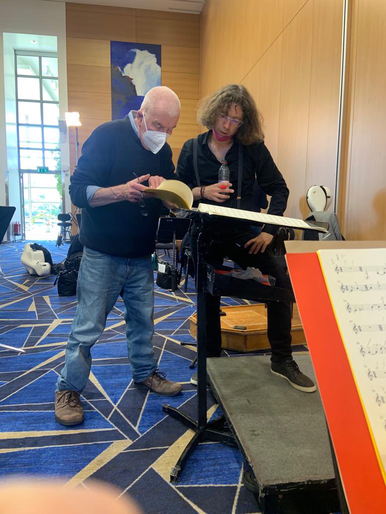 RTÉConcertOrchestra (@rte_co) on Twitter photo Composer Gerald Barry with soloist Adrian Mantu at rehearsals of Gerald’s cello concerto for tomorrow’s <a href="/rte_co/">RTÉConcertOrchestra</a> Cellissimo concerto gala, pic by Bróna Cahill. Looking forward to heading back west to Galway! Composer Gerald Barry with soloist Adrian Mantu at rehearsals of Gerald’s cello concerto for tomorrow’s <a href="/rte_co/">RTÉConcertOrchestra</a> Cellissimo concerto gala, pic by Bróna Cahill. Looking forward to heading back west to Galway!