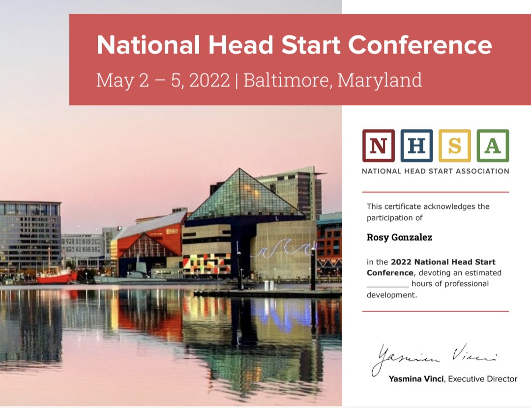 RosyRoseGonzal1's tweet photo. The greatest experience @NatlHeadStart thank you so much for an Amazing adventure #NHSA22 https://t.co/VOZpAWvOtz