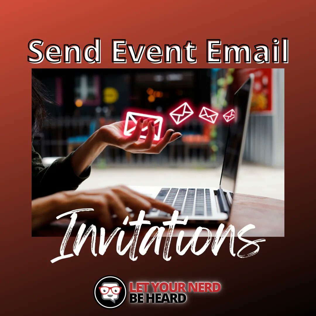 nerdbeheard's tweet image. Email campaigns are one of the most effective marketing tools available today.

If you have a list of past attendees, be sure to invite past attendees and send reminders to anyone who has already registered for your upcoming event.

#JustinJames  #VirtualEventTech  #VirtualEvents