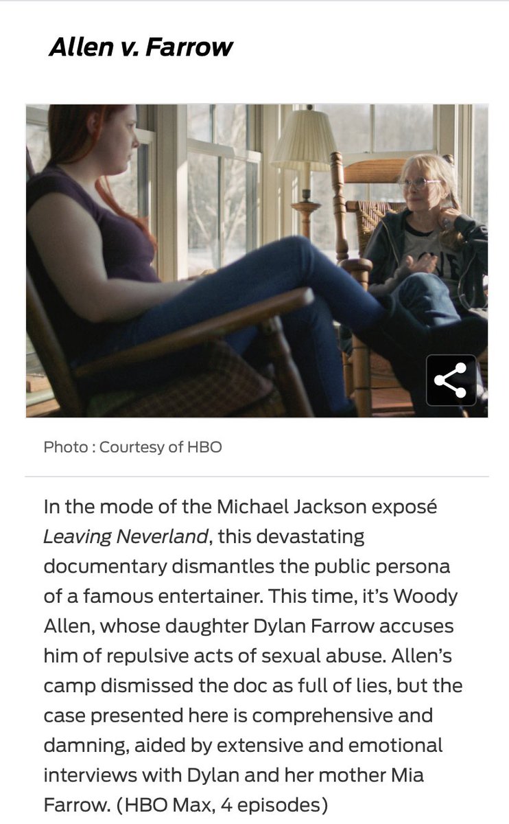 Priscilla Gilman (@priscillagilman) on Twitter photo Thank you to <a href="/TVLine/">TVLine.com</a> for picking AllenVFarrow as the top true crime documentary to stream now!
#AllenVFarrow #truecrime #Documentary <a href="/JaneDoeFilms/">Jane Doe Films</a> Thank you to <a href="/TVLine/">TVLine.com</a> for picking AllenVFarrow as the top true crime documentary to stream now!
#AllenVFarrow #truecrime #Documentary <a href="/JaneDoeFilms/">Jane Doe Films</a>