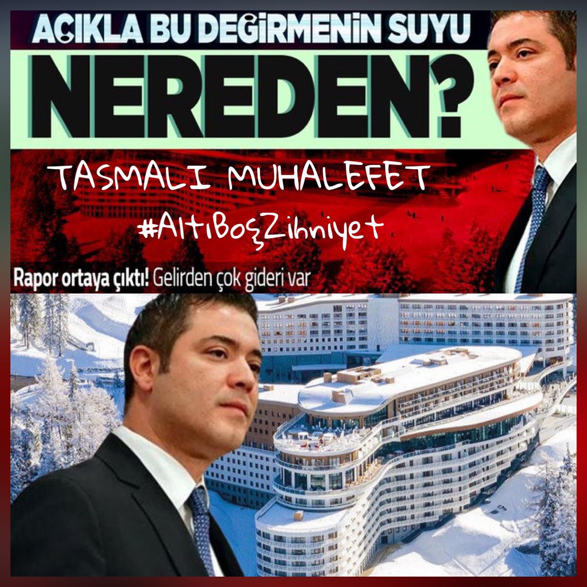 Altılı masa iki senedir kimi cumhurbaşkanı adayı yapacağını aradı aradı sonunda tuvalet terliğinde karar kıldı.
Allah akıl fikir versin bunlara.
TASMALI MUHALEFET
#AltıBoşZihniyet
<a href="/muratsahin2023/">Murat Şahin</a>
<a href="/IseriErkan/">İŞERİ ERKAN</a>
@Vedatsevik1453
<a href="/birglzdmr/">Birgül Özdemir</a>
<a href="/SahinBaskan1616/">Hüseyin ŞAHİN.</a>
<a href="/serdarerkol4/">serdar erkol</a>
<a href="/IsguvenOnur/">Onur İSGUVEN</a>
