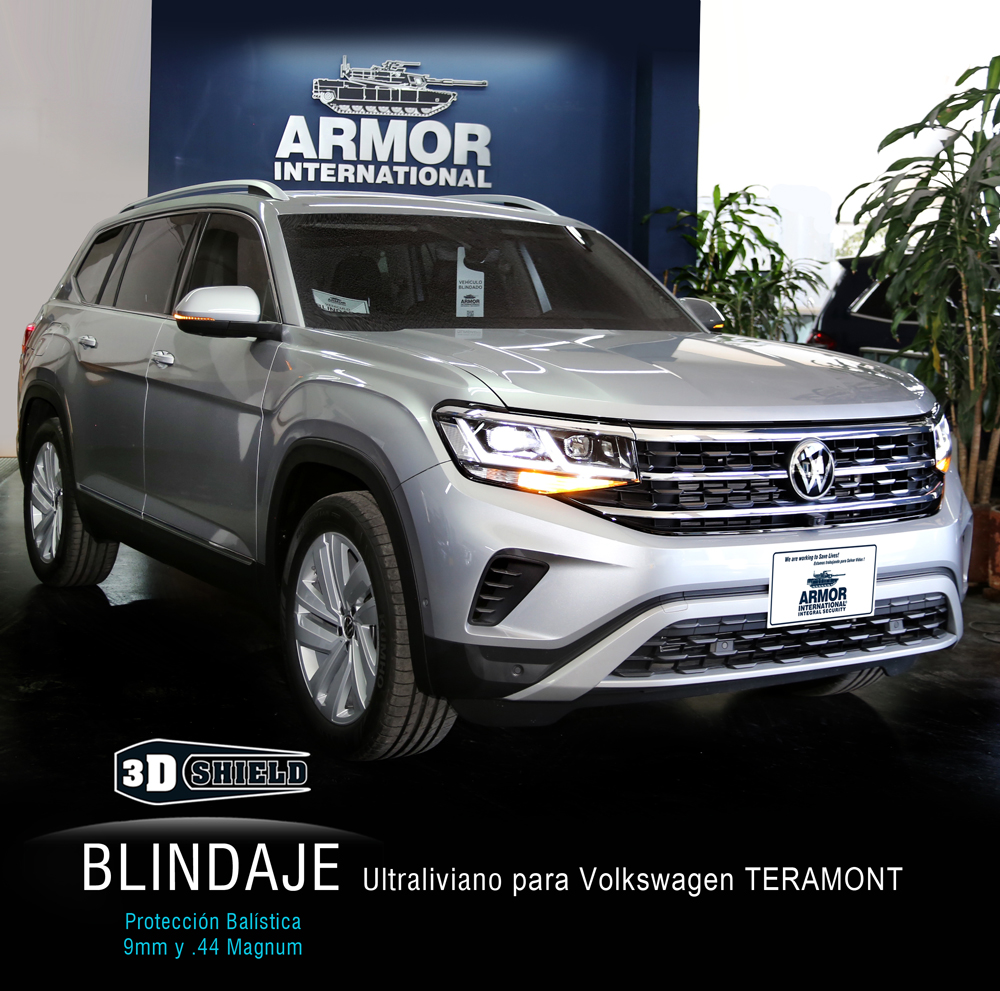 Armor_Int's tweet photo. Disponible sistema de BLINDAJE ULTRALIVIANO
para la nueva Volkswagen Teramont. Nivel III-A NIJ protección balística contra subametralladora 9mm y .44 magnum.
#3dshield #blindaje #securitypack #vw #teramont #blindados #armor #armoured https://t.co/Jga5fB6MbN