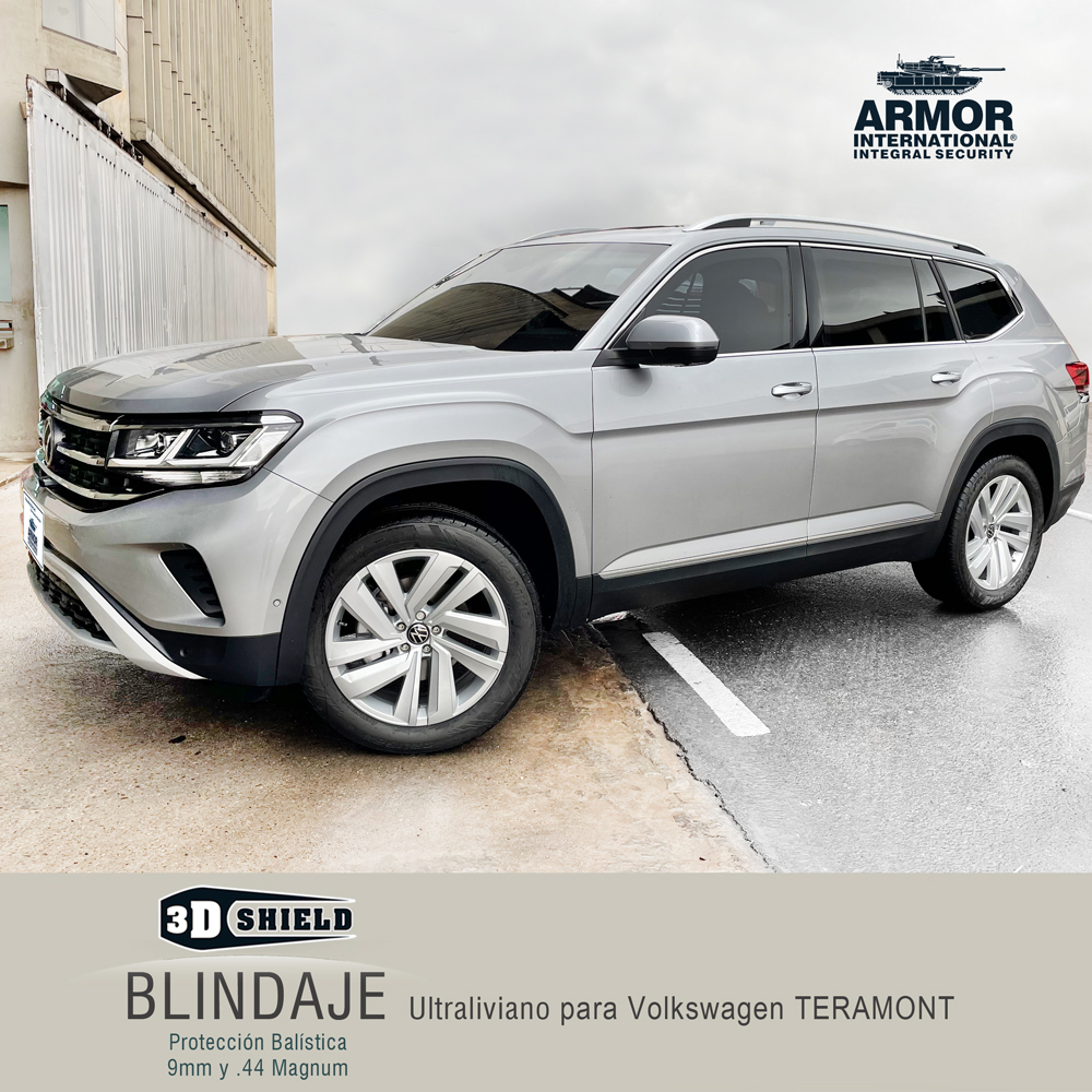 Armor_Int's tweet photo. Disponible sistema de BLINDAJE ULTRALIVIANO
para la nueva Volkswagen Teramont. Nivel III-A NIJ protección balística contra subametralladora 9mm y .44 magnum.
#3dshield #blindaje #securitypack #vw #teramont #blindados #armor #armoured https://t.co/Jga5fB6MbN