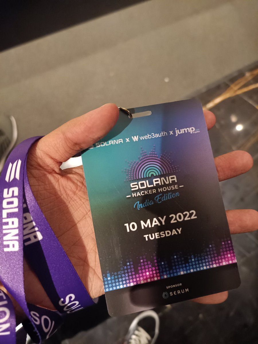 What an Amazing Start to <a href="/hackerhouses/">Hacker Houses</a> <a href="/Web3Auth/">Web3Auth</a>
Really glad to Meet such great Minds and innovative people.
Looking forward to Build and collaborate🙌🏻
#wagami
<a href="/RitvikJaiswal20/">Ritvik Jaiswal</a> <a href="/JoelMathewV1/">Joel Mathew V</a>  @ch4nd33p 
<a href="/0xAbhilash/">abhilash</a> <a href="/Mahadikprasad15/">prasad</a> <a href="/kShaggs007/">sarscov2</a> @ashwinxprasad