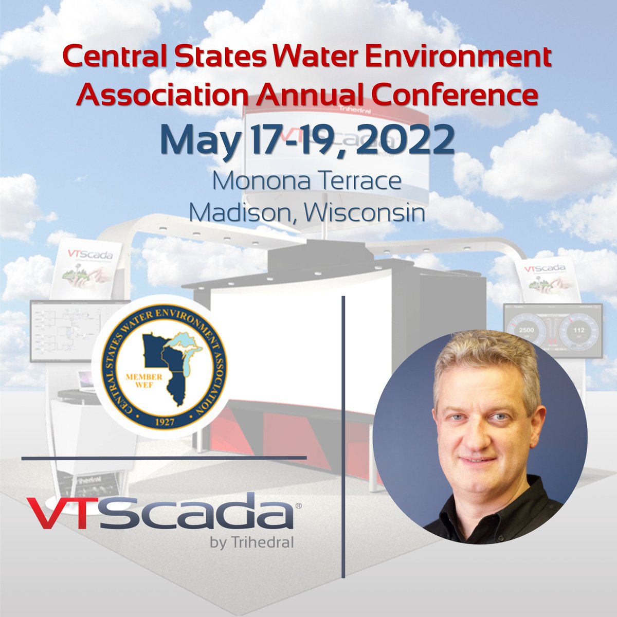 VTScada's tweet photo. Catch Dan next week at the @CSWEA Annual Conference!
#VTScada #IndustrysMostPowerfulSCADASoftware https://t.co/spdK77NSwJ