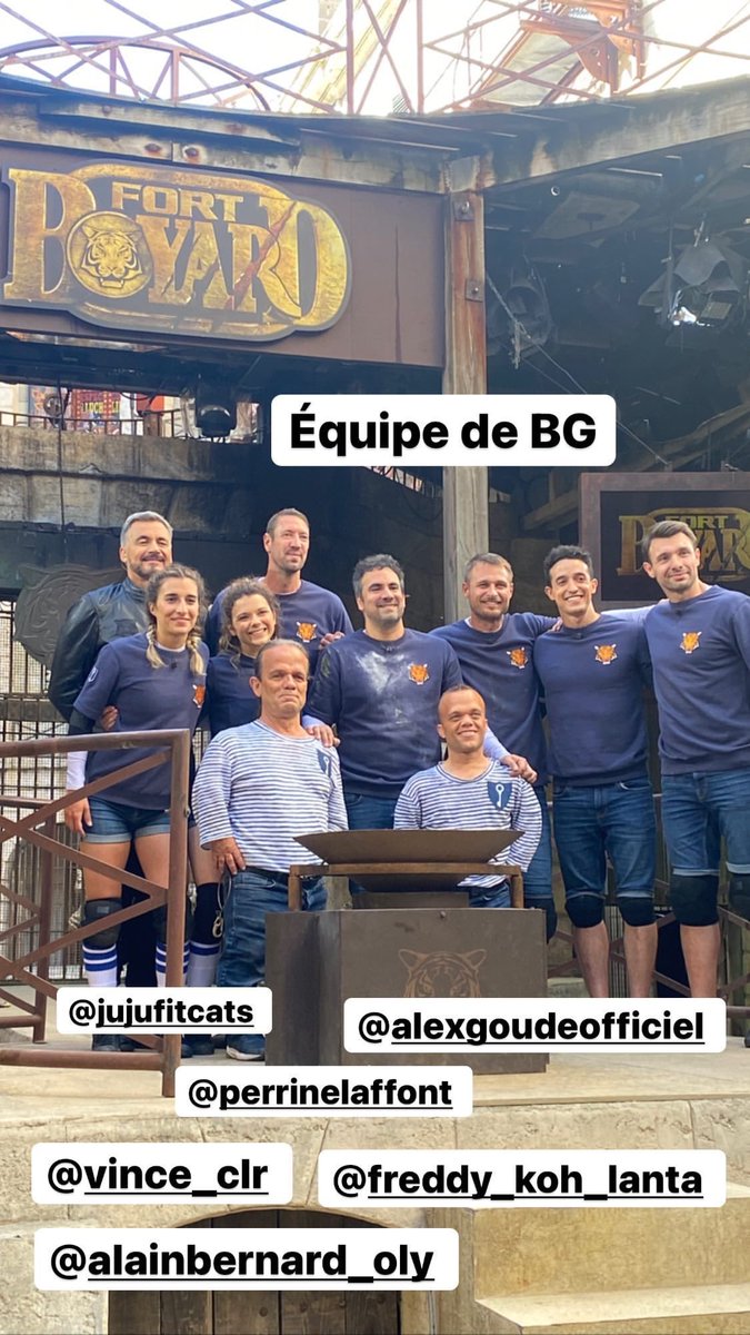 SoukainaBgg's tweet photo. Je confirme, équipe de beau goss oui ! 😉 Magnifique cette photo et quelle belle équipe ! ❤️🥰📸👇 Hâte de voir cette équipe en photo cet été dans Fort Boyard sur @France2tv ! 🤗 #FORTBOYARD @TiboInShape @jujufitcats @alainbernard #Freddy @alexgoude @LaffontPerrine #VincentClerc https://t.co/SmmKdsVA3U
