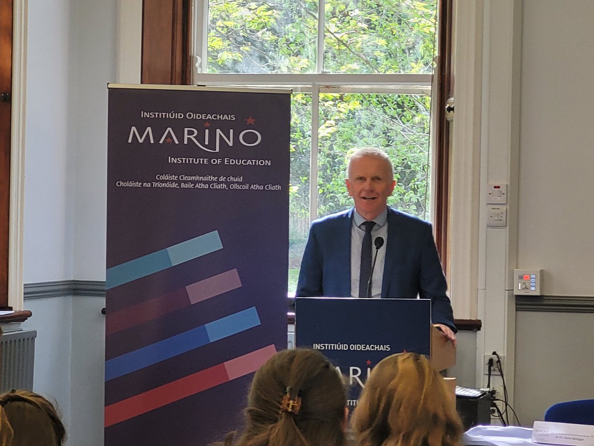 Delighted to welcome Larry McCarthy, Uachtarán <a href="/officialgaa/">The GAA</a> to <a href="/MarinoInstitute/">MIE</a> to celebrate the success of our teams across all codes. <a href="/HigherEdGAA/">GAA Higher Education</a> <a href="/LadiesFootball/">Ladies Football</a> #football #camogie #hurling