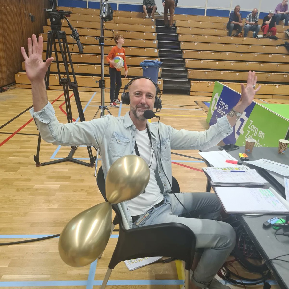 1e wedstrijd in de halve finale Zorg en Zekerheid Leiden tegen Landstede Zwolle. Live <a href="/ZiggoSport/">Ziggo Sport</a> samen met de jarige @Bokkerijder66