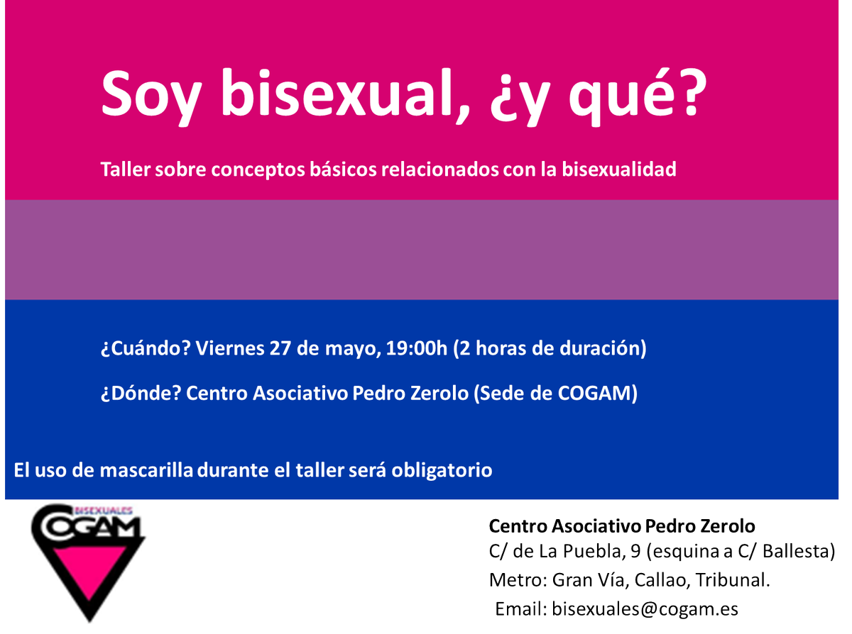 Bisexuales COGAM tweet media