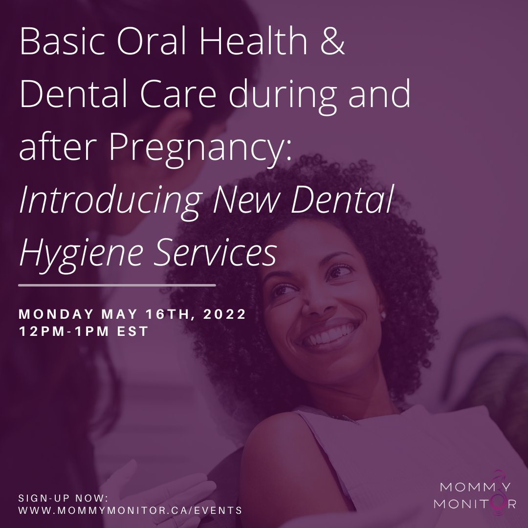 Minocareapp's tweet photo. NEW WEBINAR!
On Monday May 16th at 12PM EST, we invite you to learn about our new dental hygiene services with Mommy Monitor’s Dental Hygienist, Camille Savory! 
Register for the webinar here: https://t.co/08BAnJojAC https://t.co/QtBVlOgEBb