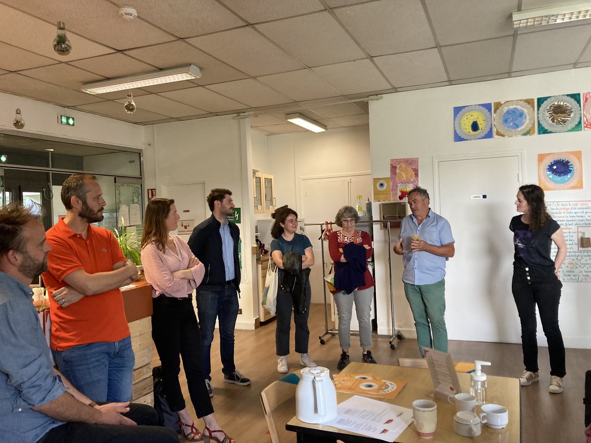 Auj, @villeurbanne recevait la <a href="/mairieleteil/">leteil</a> pour imaginer les coopérations entre territoires et chercher ensemble comment tisser le lien social, la culture, le sport, l’accès à l’alimentation @CCOLaRayonne <a href="/Alynea_org/">Alynea</a> <a href="/TZCVilleurbanne/">TZC Villeurbanne</a> <a href="/AfevRA/">Afev Rhone Alpes</a> <a href="/EstMetropoleHab/">Est Métropole Habitat</a> <a href="/CefedemAuRA/">Cefedem AuRA</a> etc…