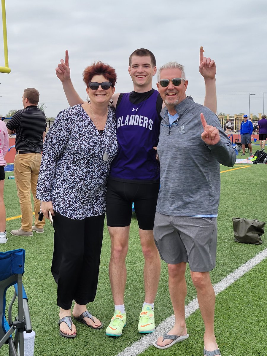 Congratulations Hayden.  CLASS A DISTRICT HIGH JUMP CHAMPION.