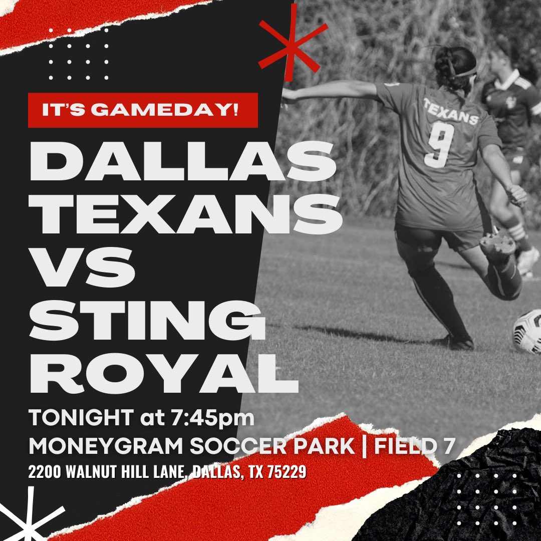 Taco Tuesday AND Game Day!? What’s better than that! Catch you on the pitch tonight!
•
•
•
#theTEXANSway #DallasTexansSoccerClub #LeadersPlayHere