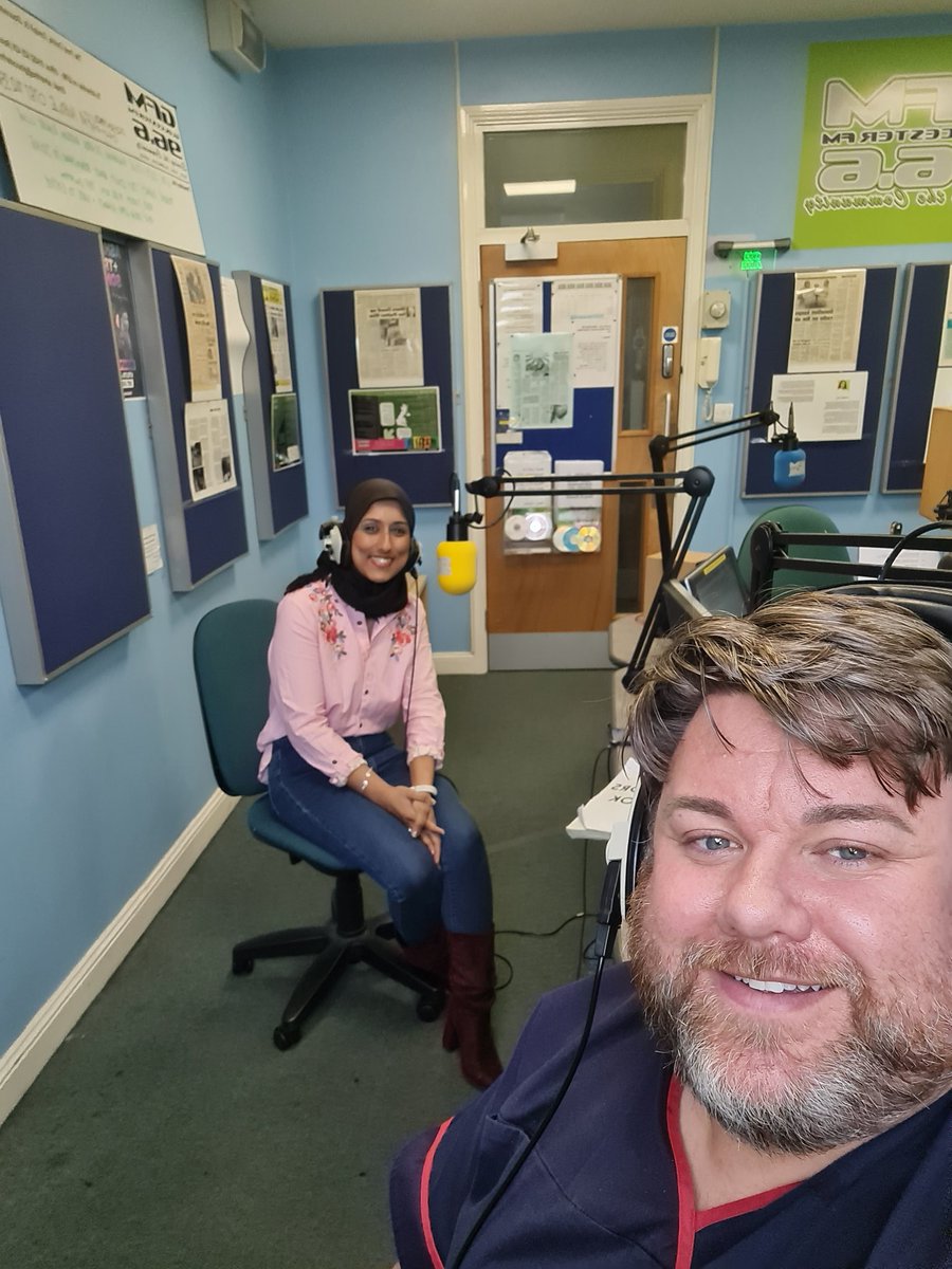 nursesteve82's tweet photo. Me and @Asma_PYA shouting out about Dementia Action Week 2022 on GFM. #DAW2022 https://t.co/reNGOLHfwd