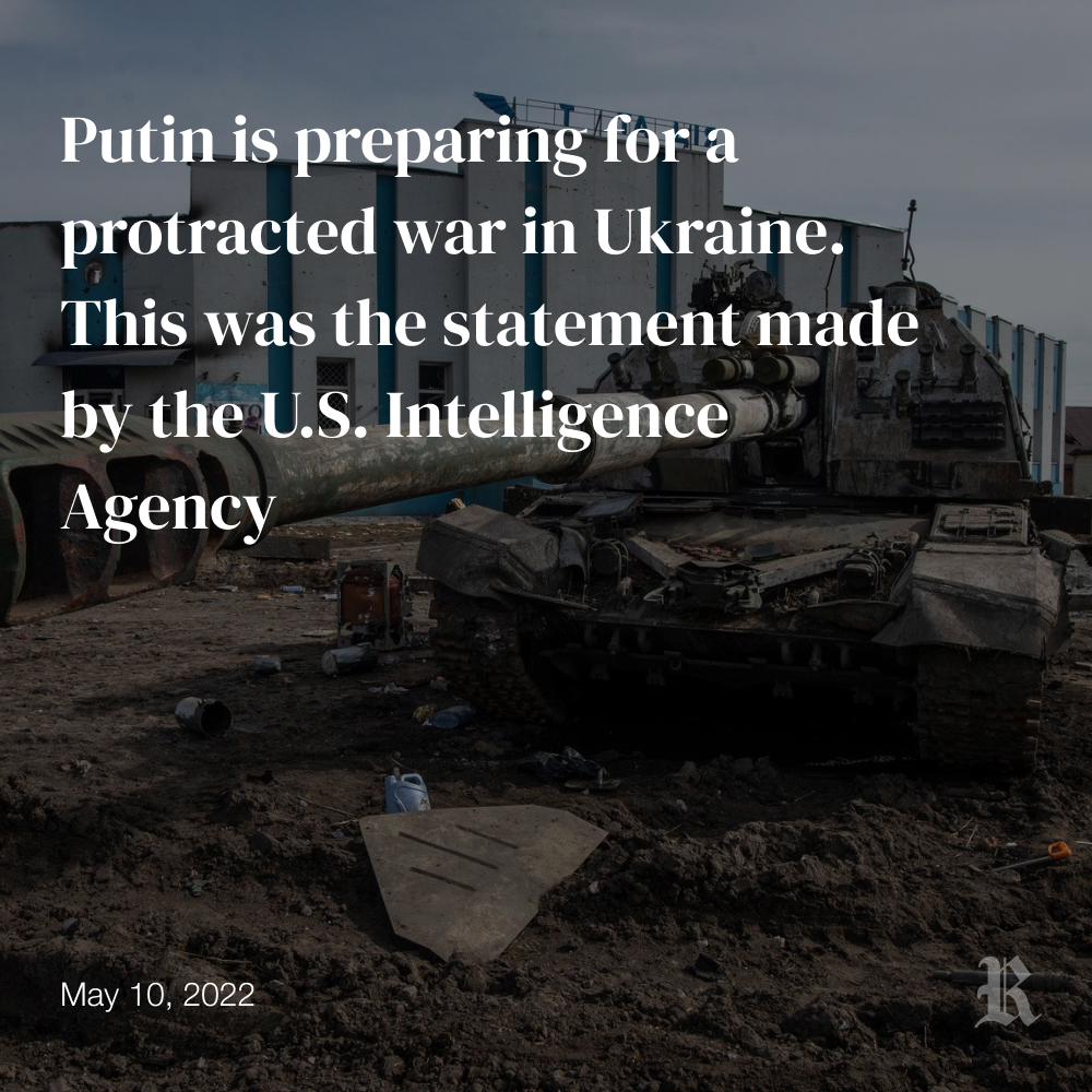RussianFP's tweet photo. Putin is preparing for a protracted war in Ukraine. This was the statement made by the U.S. Intelligence Agency
Read: https://t.co/pfCf4Ouz0u

photo: https://t.co/1WaOqer4os, CC BY 4.0
#UkraineRussianWar  #nowarinukraine  #NoWar  #Ukraine  #Russia  #UkraineRussianWar #UkraineWar https://t.co/jWgWERJc9i