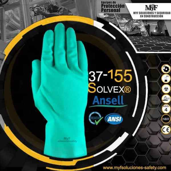 MyfSoluciones26's tweet photo. #Myfsoluciones26d  #Guante #Ansell #Solvex 37-155 de 14 " 
👉Compuesto de #nitrilo de alto rendimiento que ofrece una magnífica combinación de resistencia química y solidez, para resultados óptimos en entornos de trabajo húmedos o secos.

https://t.co/os842Z3mq5 https://t.co/NH2gJA3tjV