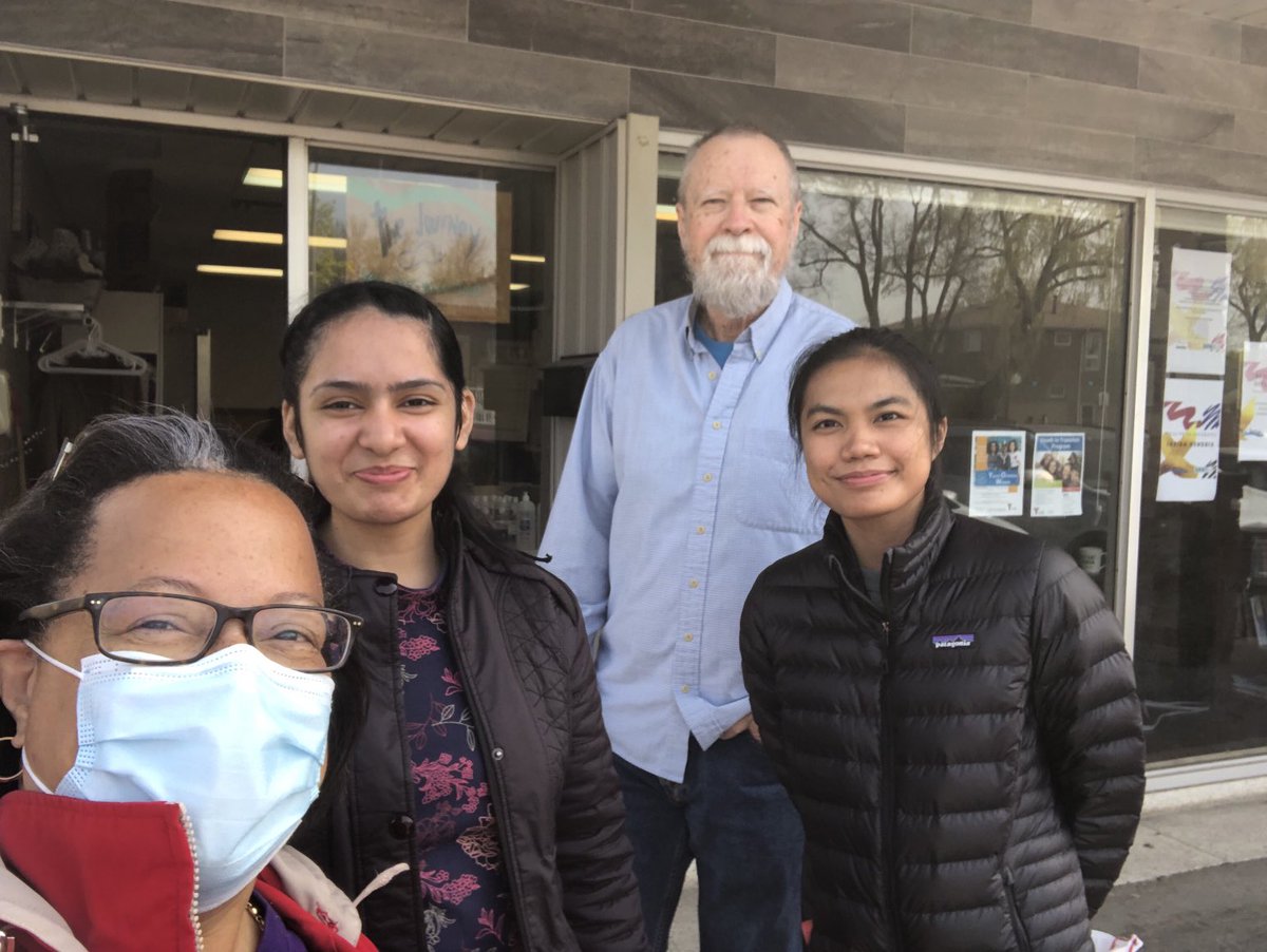 TrusteeMcDonald's tweet photo. So thrilled to be going back into the community. Great dropping of donations to ⁦@TheJourneyCtr⁩ and seeing Kevin and meeting 2 ⁦@sheridancollege⁩ students who will be mentoring and running some awesome programs ⁦@PeelSchools⁩ ⁦@SWCPublicSchool⁩ https://t.co/xYG0Lt94Jy