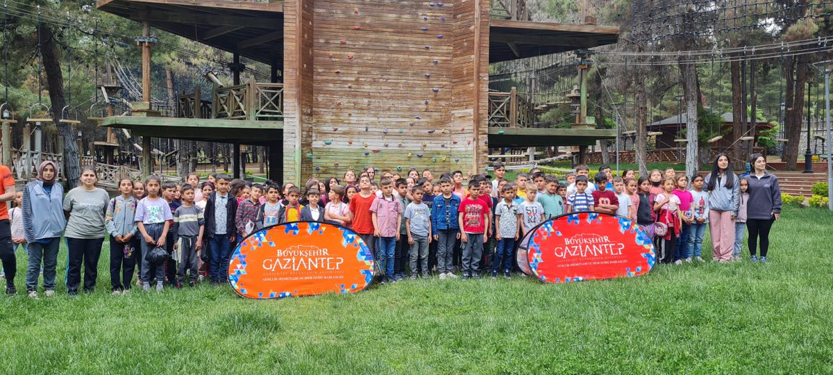 OlcaySevket's tweet photo. Erikçe Macera Parkı'nda doyasıya eğlendik 🥳 Teşekkürler @GaziantepBeld https://t.co/DzAHtgW0O7
