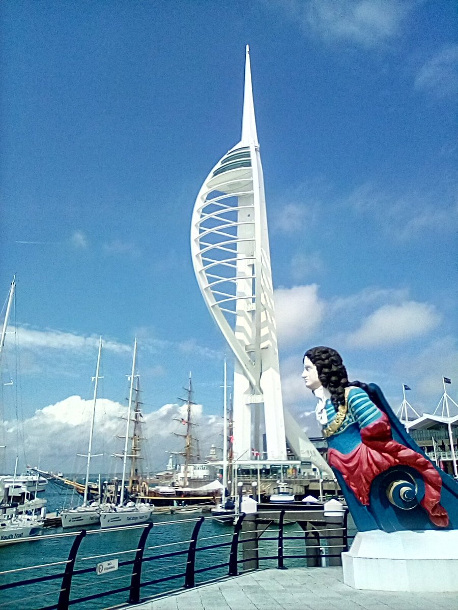 ColinMBaxter's tweet photo. Great to see the #Danish #Sailtraining #Ship #GeorgStage @GunwharfQuays @SpinnakerTower this afternoon . @portsmouthboats @PortsmouthProud @sloop_speedy @DockYardWall . Anyone know her departure time please ? https://t.co/4oJfm3ssQQ