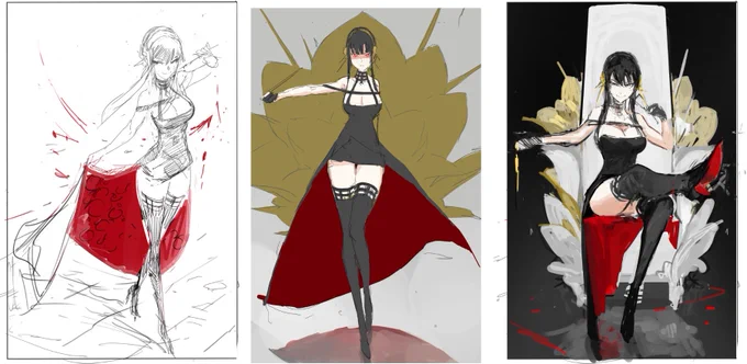 #yorforger  Art Ideas. 
