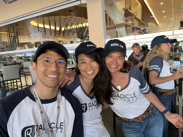 radiclescience's tweet photo. Radicle Science had an incredible time attending @CONNECTinSD's #FiveTenThirty event in Petco Park! It was awesome to meet fellow Cool Company 2022 Awardees and the greater San Diego startup community! Here's more info on the Cool Company award: https://t.co/To823VnPuB https://t.co/7EJoZXUjbQ