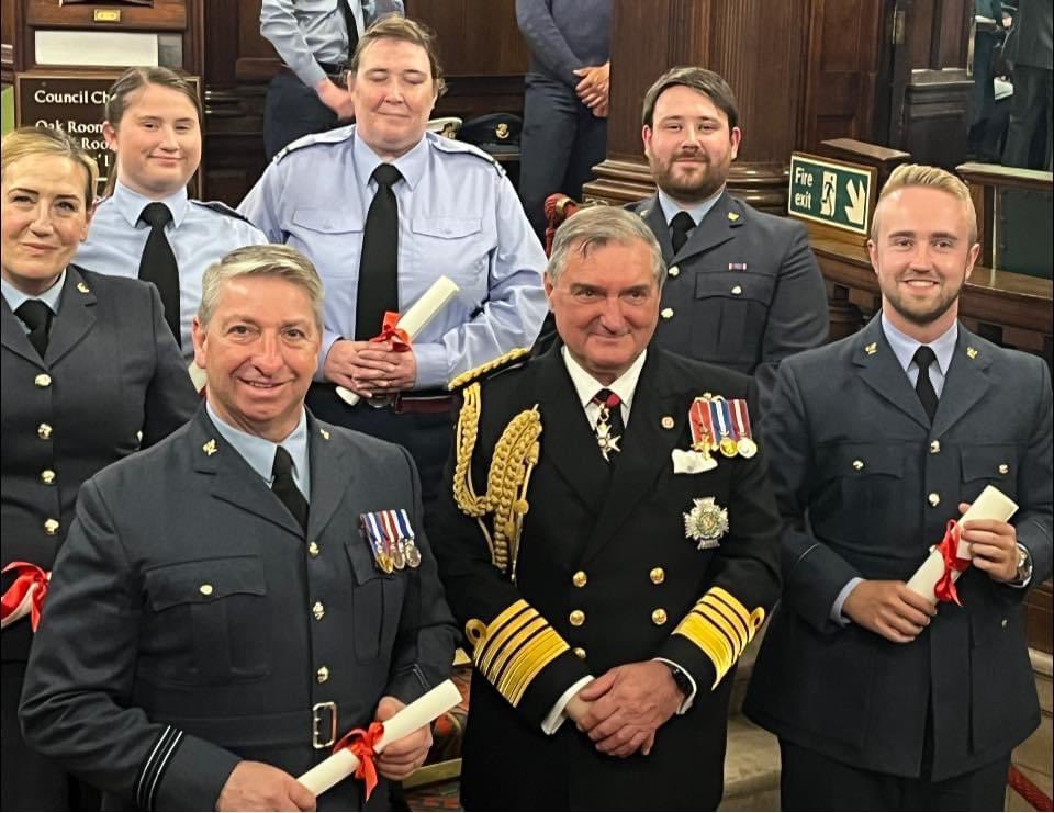 OC Staffordshire Wing RAFAC (@ocstaffswing) on Twitter photo Well done to the following officers who were presented with their Cadet Forces Commission Scrolls last night
Flt Lt D Wilde OC <a href="/2415atc/">Penkridge Air Cadets</a>
Fg Off C Holmes <a href="/1290Sqn/">1290 Wednesfield Sqn</a>
Flt Lt R Hartland OC <a href="/1122sqn/">1122(Marmion)Sqn ATC</a>
Plt Off E Booker 2415 Sqn
Flt Lt R Warner OC <a href="/1047sqn/">1047 Squadron</a>
Plt Off J Knowles. <a href="/1444Sqn/">1444(Brownhills)Sqn</a> Well done to the following officers who were presented with their Cadet Forces Commission Scrolls last night
Flt Lt D Wilde OC <a href="/2415atc/">Penkridge Air Cadets</a>
Fg Off C Holmes <a href="/1290Sqn/">1290 Wednesfield Sqn</a>
Flt Lt R Hartland OC <a href="/1122sqn/">1122(Marmion)Sqn ATC</a>
Plt Off E Booker 2415 Sqn
Flt Lt R Warner OC <a href="/1047sqn/">1047 Squadron</a>
Plt Off J Knowles. <a href="/1444Sqn/">1444(Brownhills)Sqn</a>