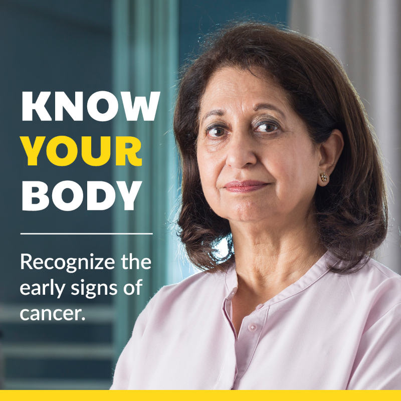cancersociety's tweet photo. Did you know that when cancer is found and treated early, the chances of successful treatment are better? A change to your body might be nothing, but it might be serious. Learn more: