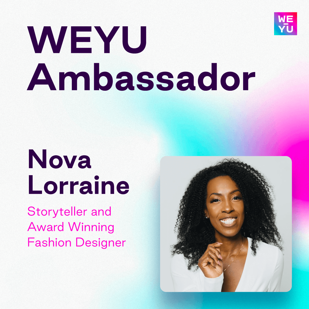 weyuofficial's tweet photo. WEYU Ambassador Announcement🎴

Let's give a warm welcome to our first Ambassador @NovaLorraine 💜

Nova is a Board Advisor for the Worth Institute of Entrepreneurship, as well as a Keynote Speaker and Strategist for NFTS, DAOs, Web3, and the Metaverse🔥

#WEYU #Ambassador #LFG https://t.co/GlVEDgqp9v