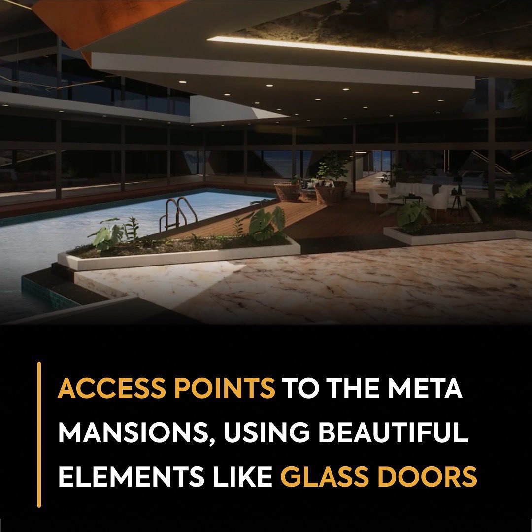 Talk about customization as a utility 👀 A few of the updates being made to the interior spaces of #MetaMansions.👇Our goal is for each resident to be able to customize their own living to suit their imaginations and dreams, without any limits.