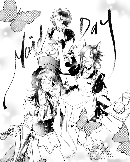 #Akurylic #MystArt #YaminoArt 
Maid day! 